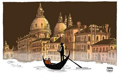 Lua de mel em Paris e Veneza