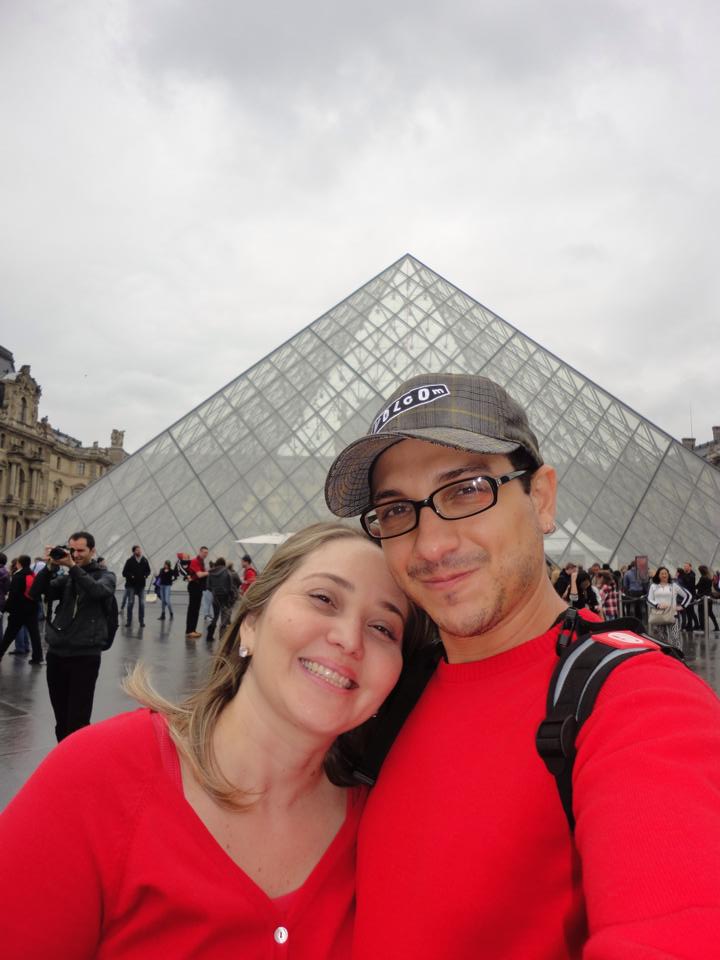 A primeira viagem à Europa Louvre