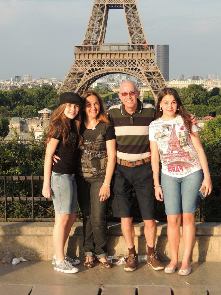 Roma, Paris e Londres Torre Eiffel