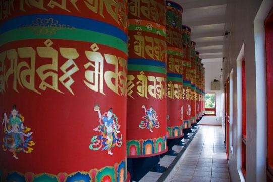 templo budista_rodas de oração_Viajando Bem