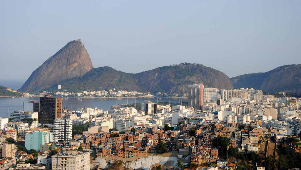 Pôr do sol no Rio