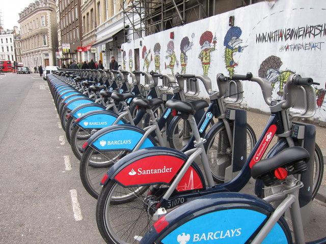 alugar bicicleta em Londres