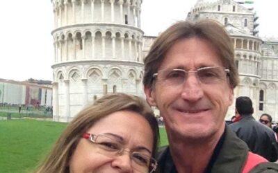 Viagem para a Itália do casal Eliane e Osmar Germano