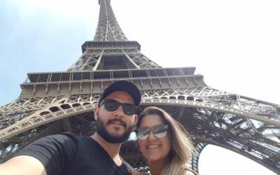 O roteiro romântico de viagem pela Europa do casal Carolina e Allan – conhecendo Itália, França, Inglaterra e Espanha