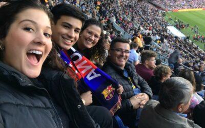 Viagem com jogo do Barcelona e tour pelo estádio do Real Madrid: o roteiro da Cris e família